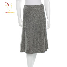 Women Cashmere Wool Pencil Skirt